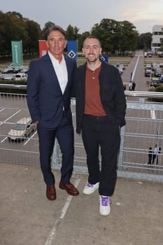 Bruno Labbadia,Luca Labbadia,Sport Quiz Charity gala in favor of the Right to Play in the VIP area of the Volksparkstadion,Hamburg,24.09.2024