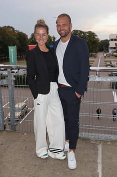 Rhea Harder,Jörg Vennewald,Sport Quiz Charity gala in favor of the Right to Play in the VIP area of the Volksparkstadion,Hamburg,24.09.2024