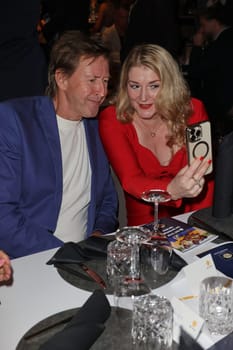 Lou Richter,Sandra Quadflieg,Sport Quiz Charity gala in favor of the Right to Play in the VIP area of the Volksparkstadion,Hamburg,24.09.2024