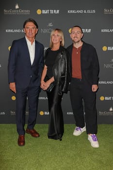 Bruno Labbadia,Sylvia Labbadia,Luca Labbadia,Sport Quiz Charity gala in favor of the Right to Play in the VIP area of the Volksparkstadion,Hamburg,24.09.2024