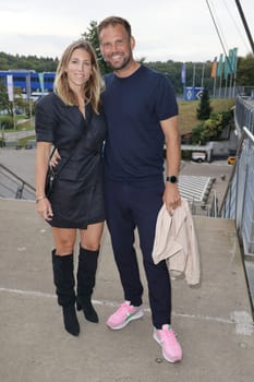 Stephanie Fürste,Moritz Fürste,Sport Quiz Charity Gala in favor of Right to Play in the VIP area of the Volksparkstadion,Hamburg,24.09.2024