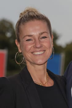Rhea Harder,Sport Quiz Charity Gala in favor of the Right to Play in the VIP area of the Volksparkstadion,Hamburg,24.09.2024
