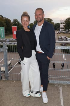 Rhea Harder,Jörg Vennewald,Sport Quiz Charity gala in favor of the Right to Play in the VIP area of the Volksparkstadion,Hamburg,24.09.2024