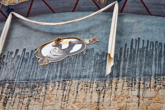 Figueres, Spain - September 20, 2024: Details from Dali's Museum, opened on September 28, 1974 and housing the largest collection of works by Salvador Dali in Figueras, Catalunya, Spain