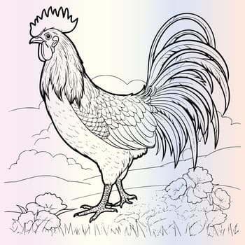 Farm Animal Coloring Pages Drawing For Kids