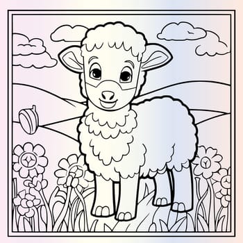 Farm Animal Coloring Pages Drawing For Kids