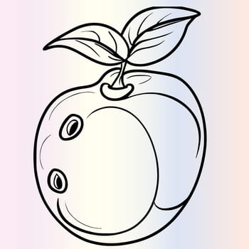 Fruit Ximenia Coloring Page For Kids