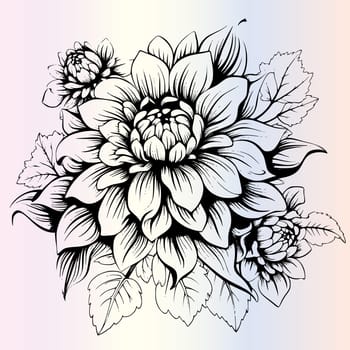 Flower Coloring Pages Drawing For Kids