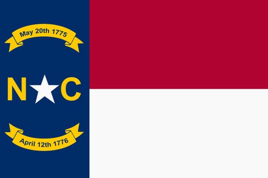 A North Carolina State Flag background illustration