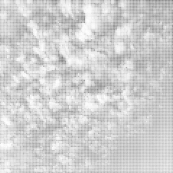 Vector Halftone Pattern. Set of Dots. Dotted Texture on White Background. Overlay Grunge Template. Distress Linear Design. Fade Monochrome Points. Pop Art Backdrop.