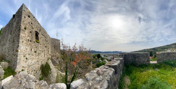 Ruins of fortress in Stary Grad , Bar, Montenegro.