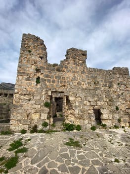 Ruins of fortress in Stary Grad , Bar, Montenegro.