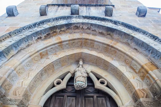Villaviciosa, Asturias. 13th Century transitional church between Romanesque and Gothic