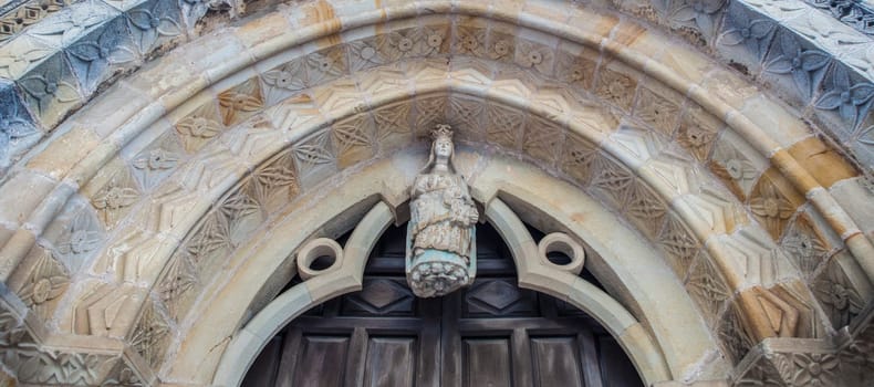 Villaviciosa, Asturias. 13th Century transitional church between Romanesque and Gothic
