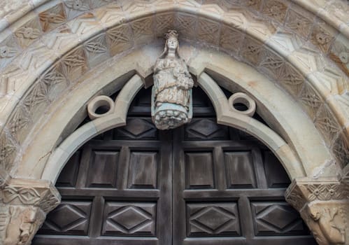 Villaviciosa, Asturias. 13th Century transitional church between Romanesque and Gothic