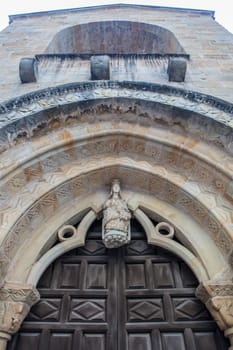 Villaviciosa, Asturias. 13th Century transitional church between Romanesque and Gothic
