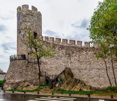 Anadolu Hisari, aka the Anatolian Castle, a 13th century medieval Ottoman fortress constructed by Sultan Bayezid I, situated on the Anatolian side of Bosporus in Beykoz district of Istanbul, Turkiye
