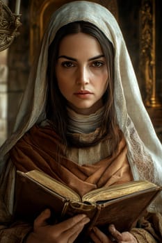 Saint Teresa of Avila Ai generative.