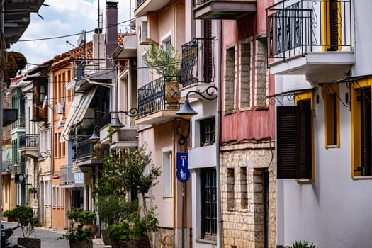 IOANNINA, GREECE - SEP 1, 2024: Architecture of Ioannina, Epirus, in northwestern Greece