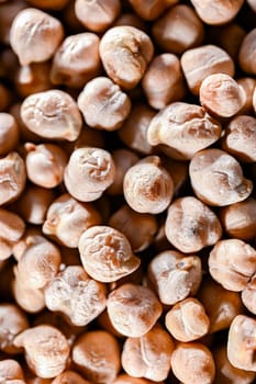 Close-up of chick peas or gram.