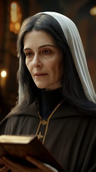 Saint Teresa of Avila Ai generative.