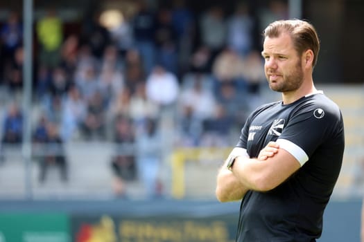Coach Mario Klotz (Villingen 08) at the SBFV Cup Final 23/24: FC 08 Villingen - SC Lahr