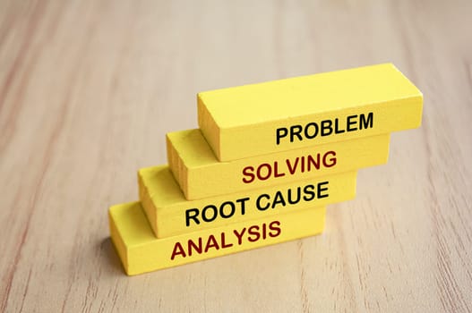 Process improvement and operational excellence concept. Root cause analysis and solution concept.