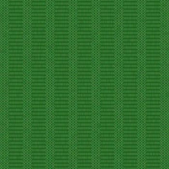 Vector Stylish Knit. Green Knitted Texture. Woolen Pullover Canvas Print. Winter Fabric Pattern.