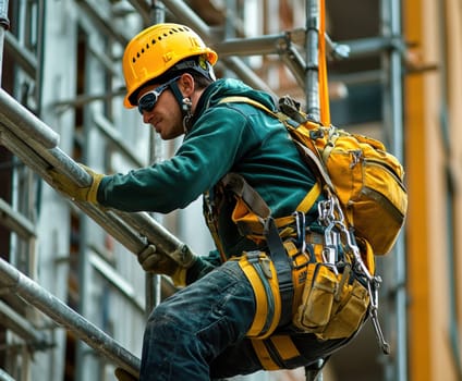 System scaffolding products . AI generative.