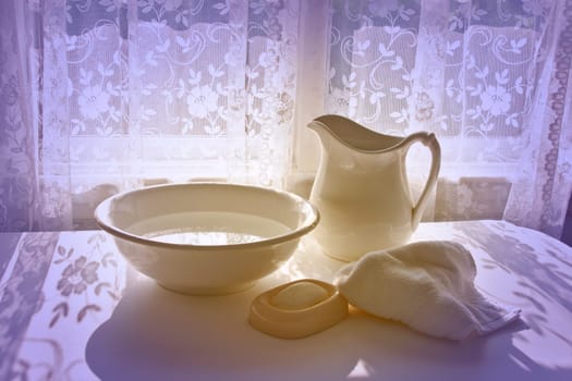 Bowl and Pitcher