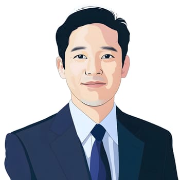 Confident Male Businessman Business Attire