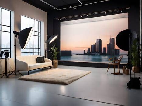 Interior of the photo studio