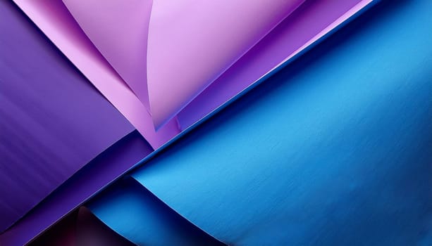 purple and blue paper texture useful as a background, AI generated image