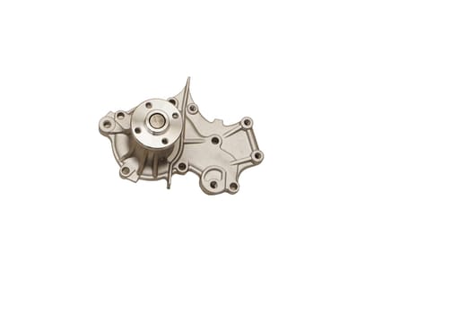 New car water pump isolated on white background