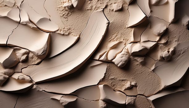 light brown plaster texture useful as a background, AI generated image