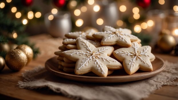 Professionally decorated Christmas sugar cookies featuring intricate holiday-themed designs. These cookies are beautifully hand-iced with royal icing, showcasing festive elements like Christmas trees, snowflakes, reindeer, and Santa. Each cookie is a work of art, crafted to add a delightful and elegant touch to holiday celebrations. Perfect as a treat, a party favor, or a charming gift for friends and family, these cookies are sure to spread holiday cheer with every bite.
