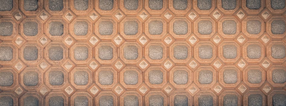 Aged wall background. Grunge surface, brick closeup, pattern design
