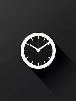 Wall Clock Icon Watch Time Management Logo