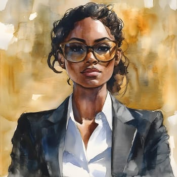 Professional Black Female Businesswoman Portrait