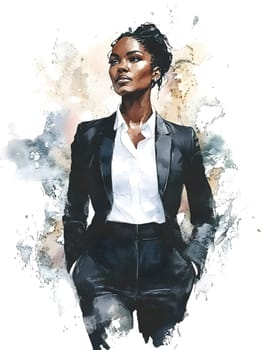 Professional Black Female Businesswoman Portrait