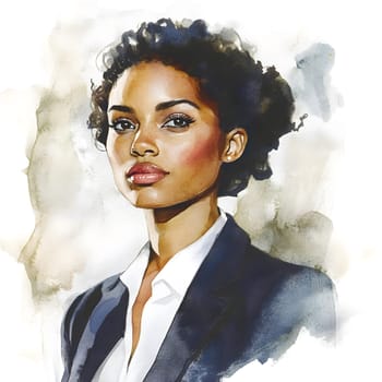 Professional Black Female Businesswoman Portrait