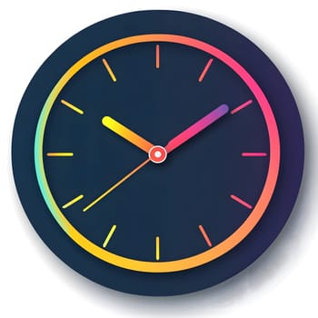 Wall Clock Icon Watch Time Management Logo