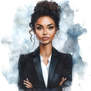 Professional Black Female Businesswoman Portrait