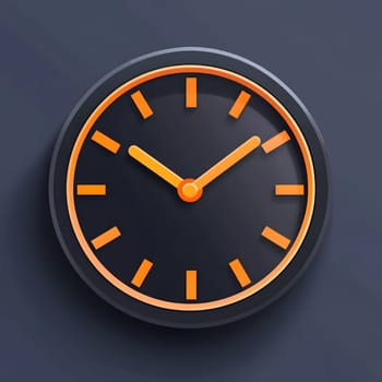 Wall Clock Icon Watch Time Management Logo