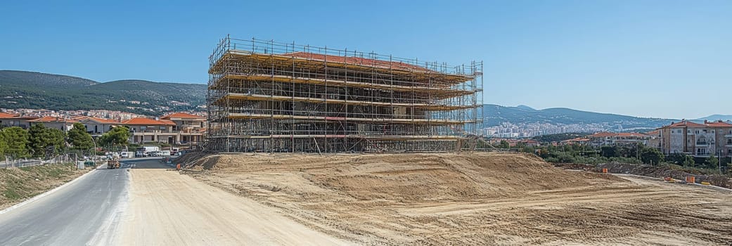 System scaffolding products . AI generative.