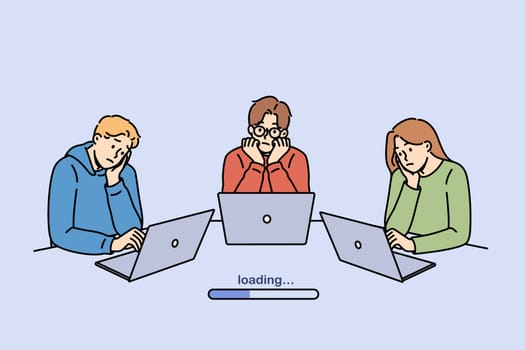 Poor internet speed frustrates students using laptops and waiting for educational apps to load. Slow internet speed reduces team productivity, idle due to software or website freezes