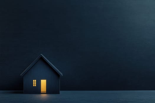 A foreclosure notice displayed prominently against a clean, solid black background, emphasizing the seriousness of potential home loss and financial hardship for homeowners facing foreclosure.