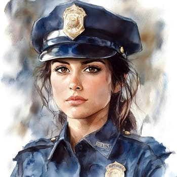 Cool Police Officer Woman Policewoman female Authority