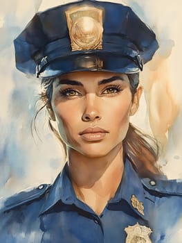 Cool Police Officer Woman Policewoman female Authority