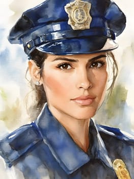 Cool Police Officer Woman Policewoman female Authority
